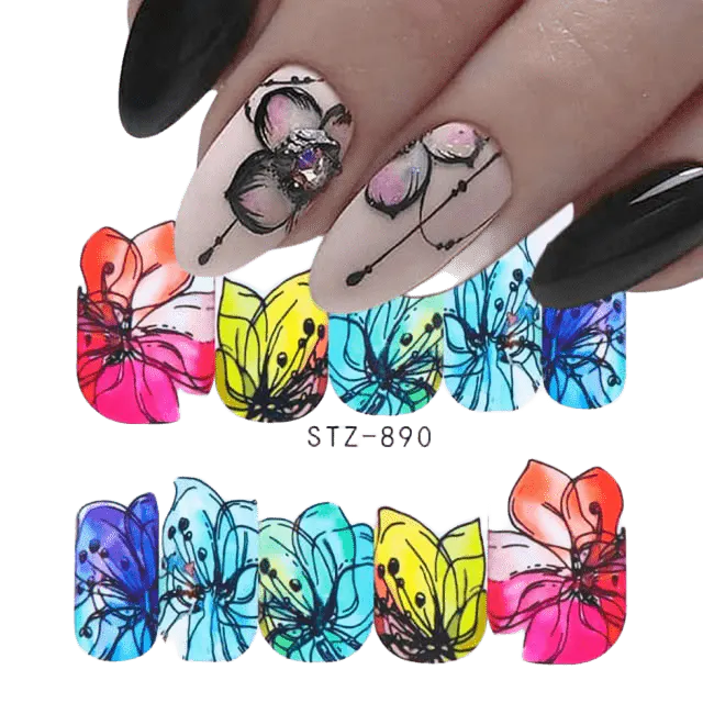 Tatuaj decor unghii STZ-890 - STZ890
