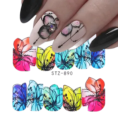Tatuaj decor unghii STZ-890 - STZ890