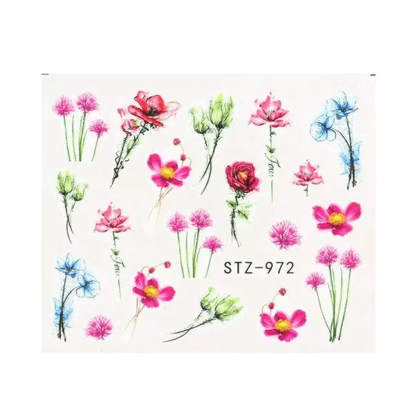 Tatuaj decor unghii STZ-972 - STZ972