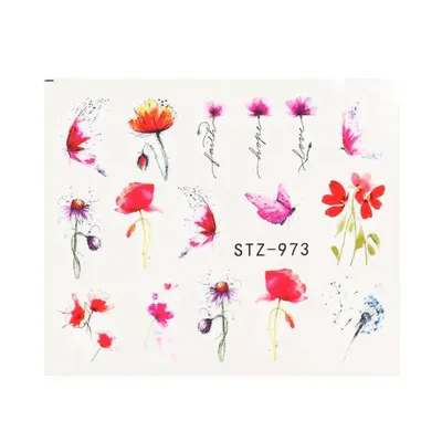 Tatuaj decor unghii STZ-973 - STZ973
