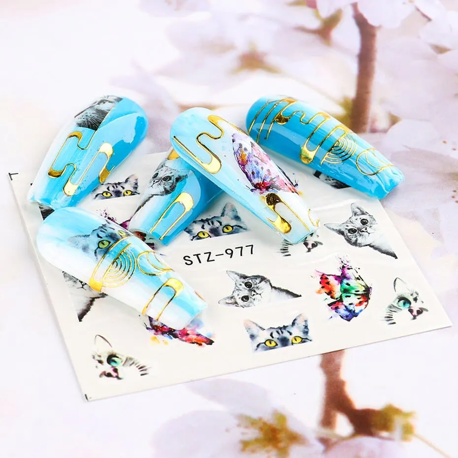 Tatuaj decor unghii STZ-977 - STZ977