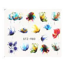 Tatuaj decor unghii STZ-980 - STZ980