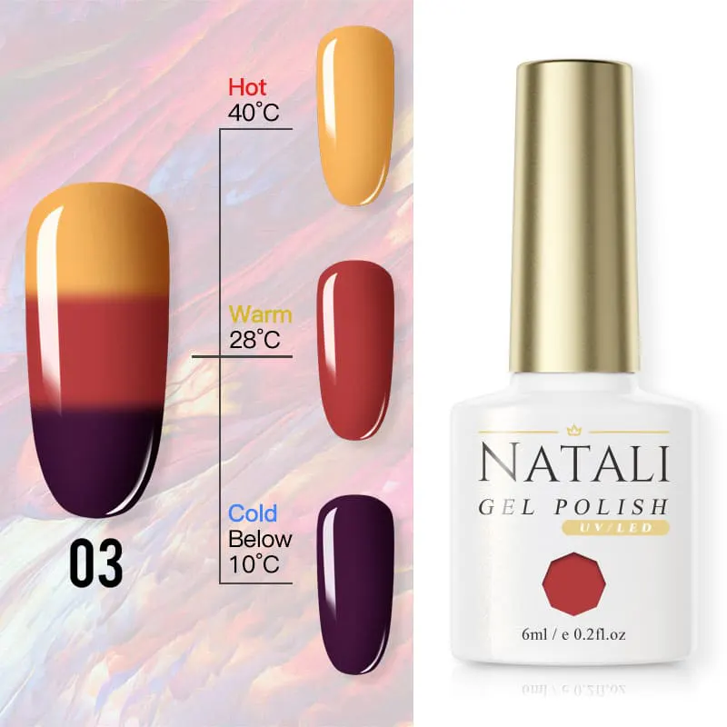 Ojă semipermanentă Natali THERMO - 03 - TT3