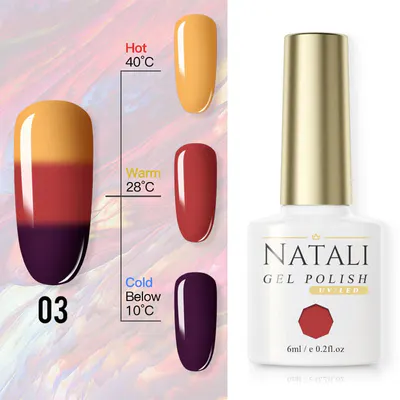 Ojă semipermanentă Natali THERMO - 03 - TT3