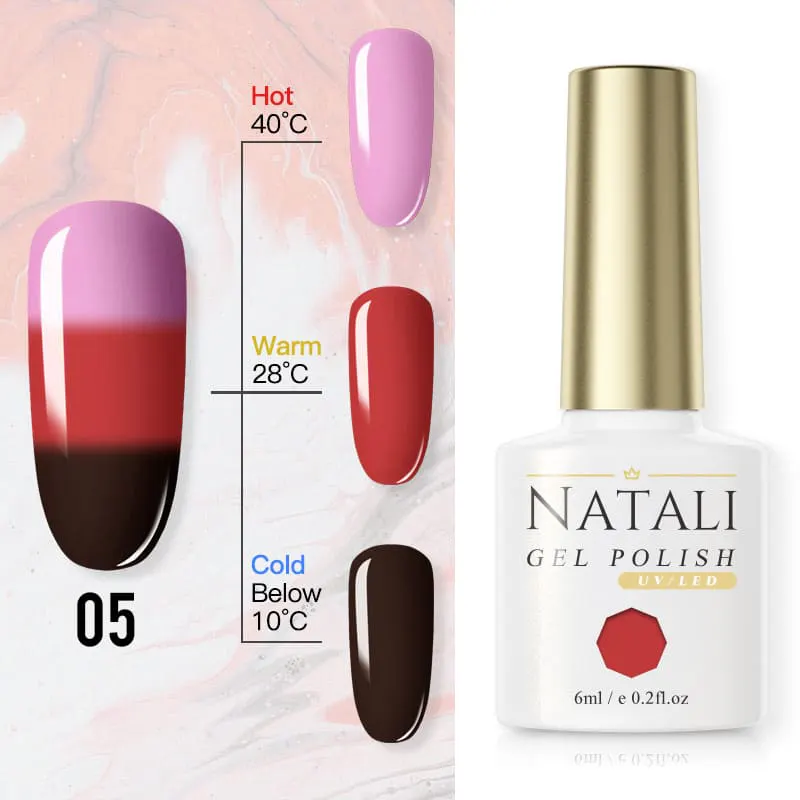 Ojă semipermanentă Natali THERMO - 05 - TT5