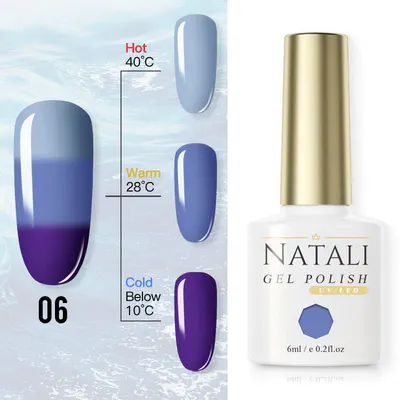 Ojă semipermanentă Natali THERMO - 06 - TT6