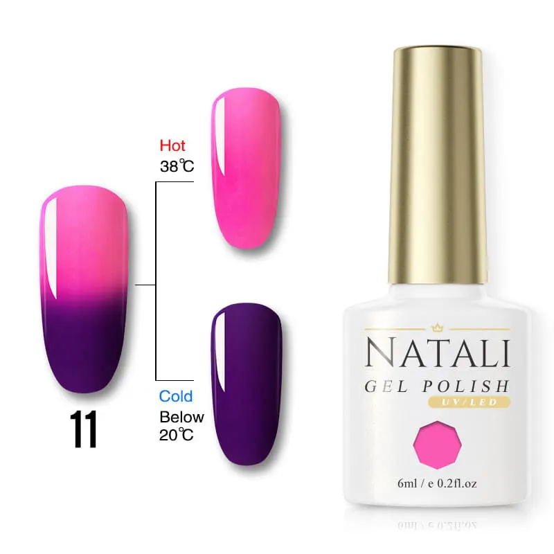 Ojă semipermanentă Natali THERMO - 11 - TT11