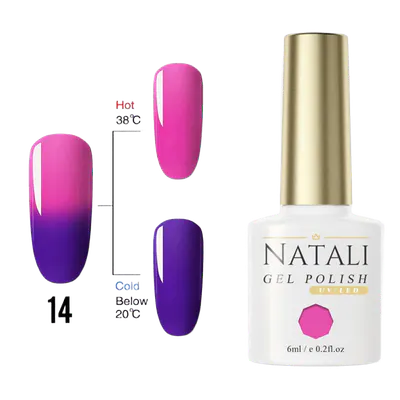 Ojă semipermanentă Natali THERMO - 14 - TT14