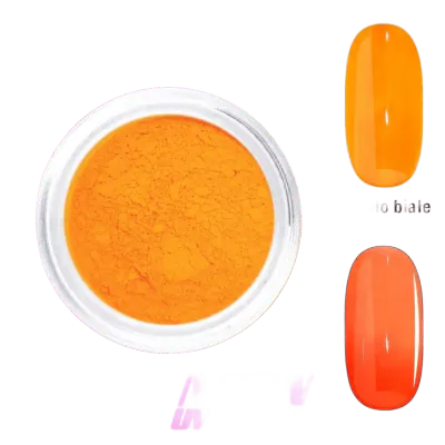 Pigment Neon Unghii PN4 – Galben Portocaliu UV pentru Nail Art