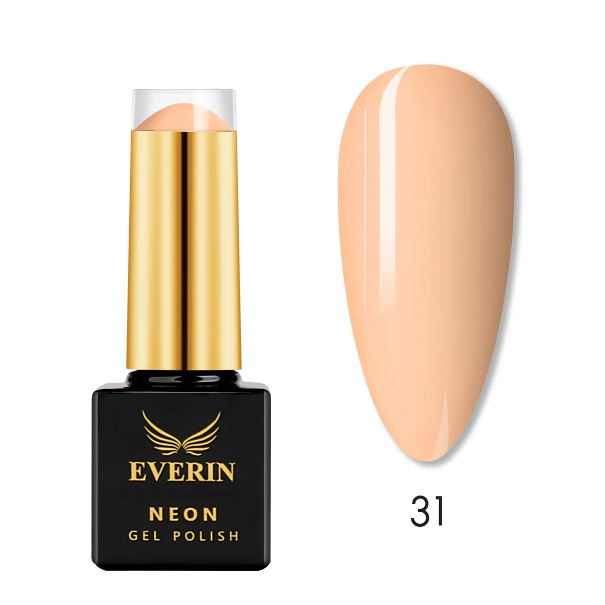 Ojă Semipermanentă Everin Neon 7ml 31 - Nude Peach EN-31