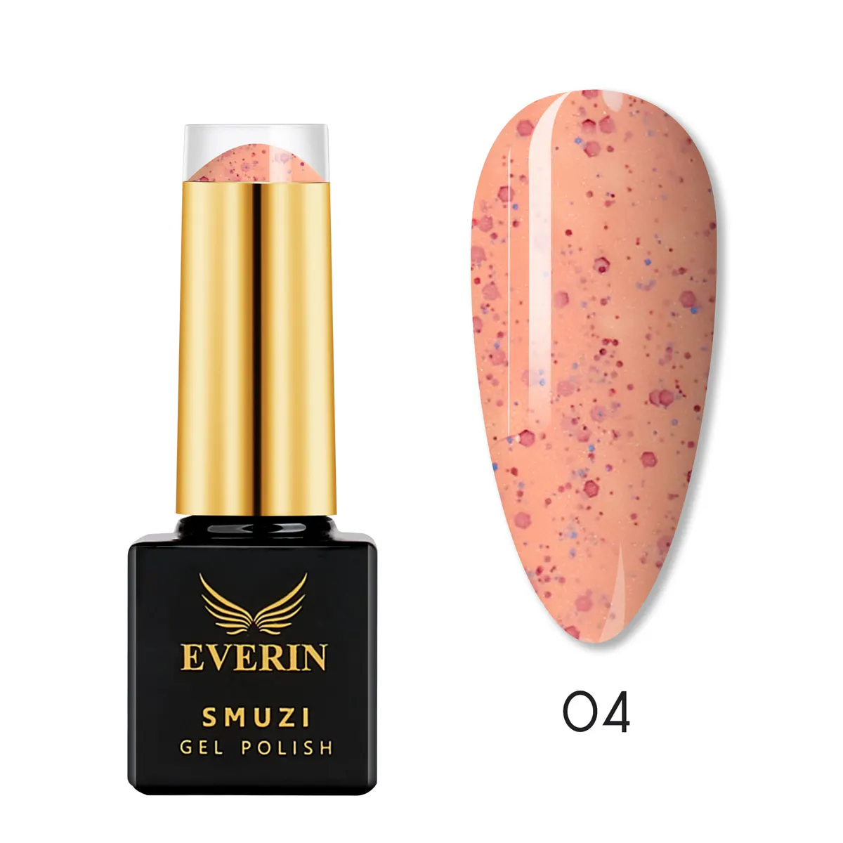 Ojă semipermanentă Everin Smuzi 7ml - 04 - ES-04