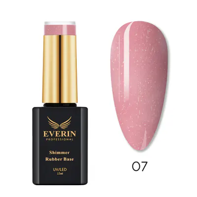 Shimmer Rubber Base Everin 15ml - 07 - SRB-07