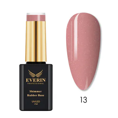 Shimmer Rubber Base Everin 15ml- 13 - SRB-13