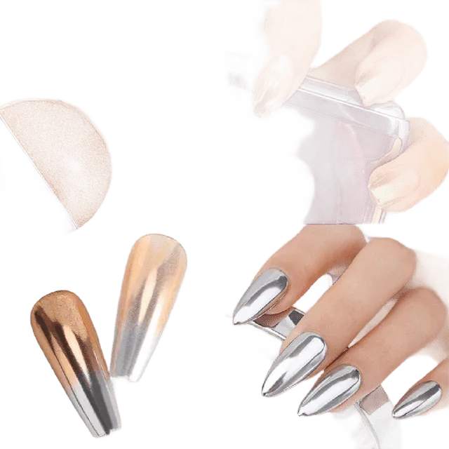 Pigment Efect Oglindă 2 Culori – Duo Chrome Profesional pentru Unghii