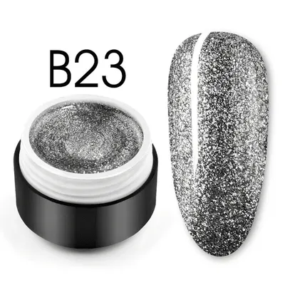 Shiny Platinum Color Gel B23 - B23