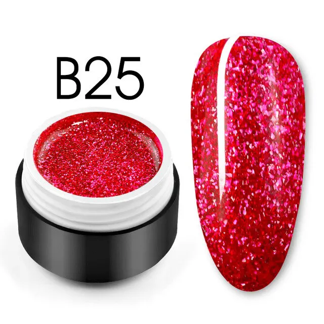 Shiny Platinum Color Gel B25 - B25