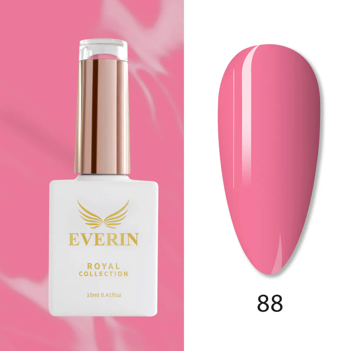 Ojă Semipermanentă Everin Royal Collection 10 ml – 88 Royal Barbie Pink | Roz Barbie Intens