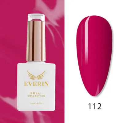 Ojă Semipermanentă Everin Royal Collection 10 ml – 112 Fuchsia Desire | Fucsia Intens