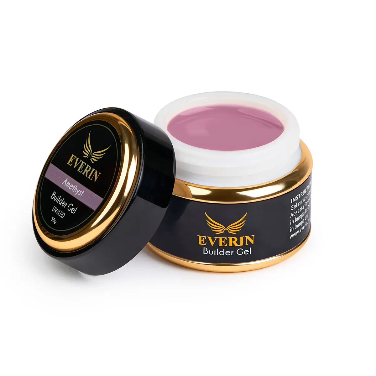 Gel construcție Everin Autonivelant Amethyst 50gr - GE-37
