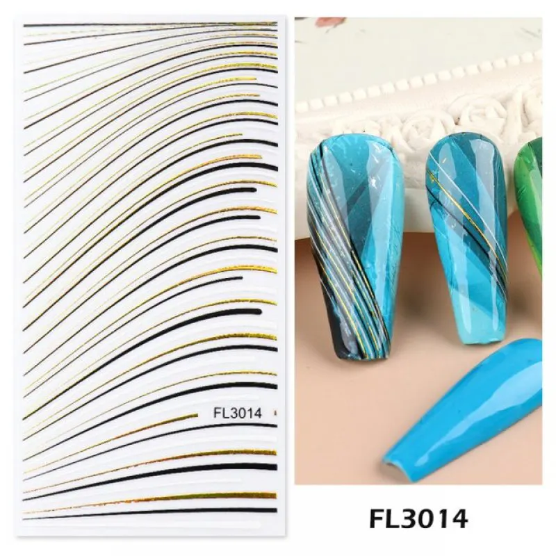 Sticker decor unghii FL3014 - FL3014