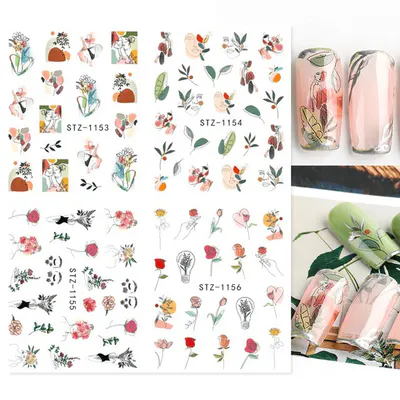 Tatuaj Decor Unghii 4 Modele I-05 - I-05
