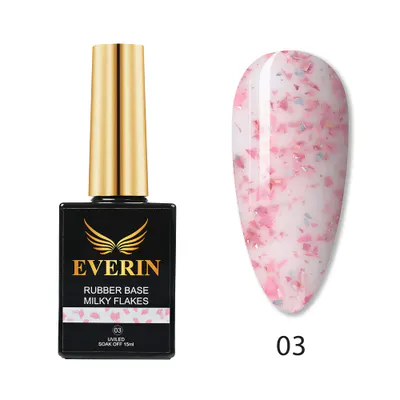Rubber Cover Base Everin 15ml - MILKY FLAKES 03 - MF-03