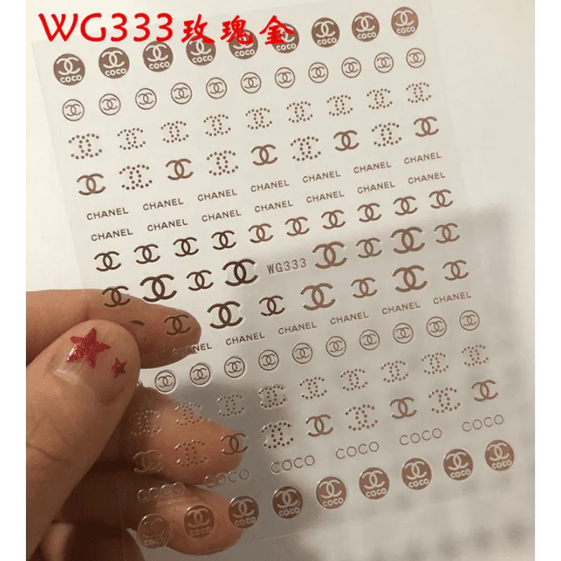 Sticker decor unghii WG333 - WG333