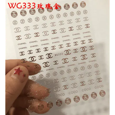 Sticker decor unghii WG333 - WG333