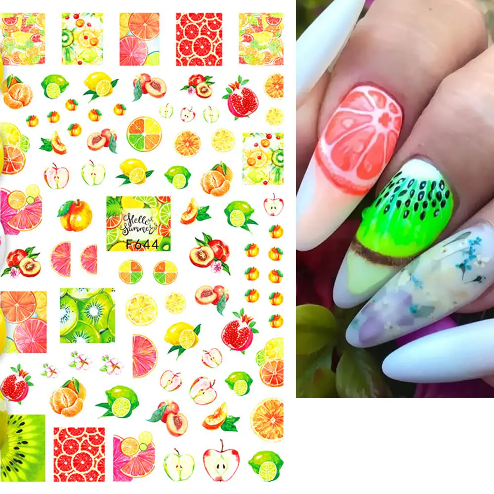 Sticker decor unghii F644 - F644