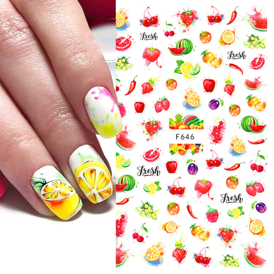 Sticker decor unghii F646 - F646