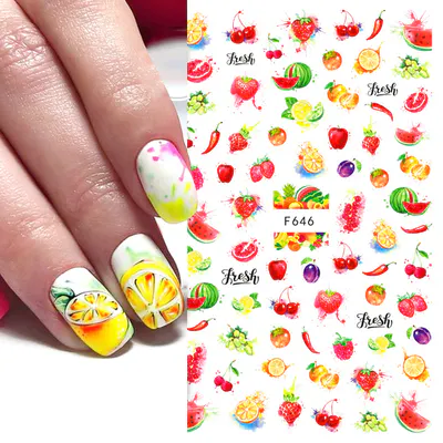 Sticker decor unghii F646 - F646