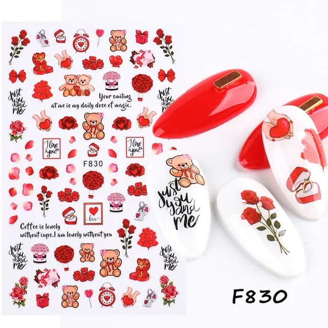 Sticker decor unghii F830 - F830