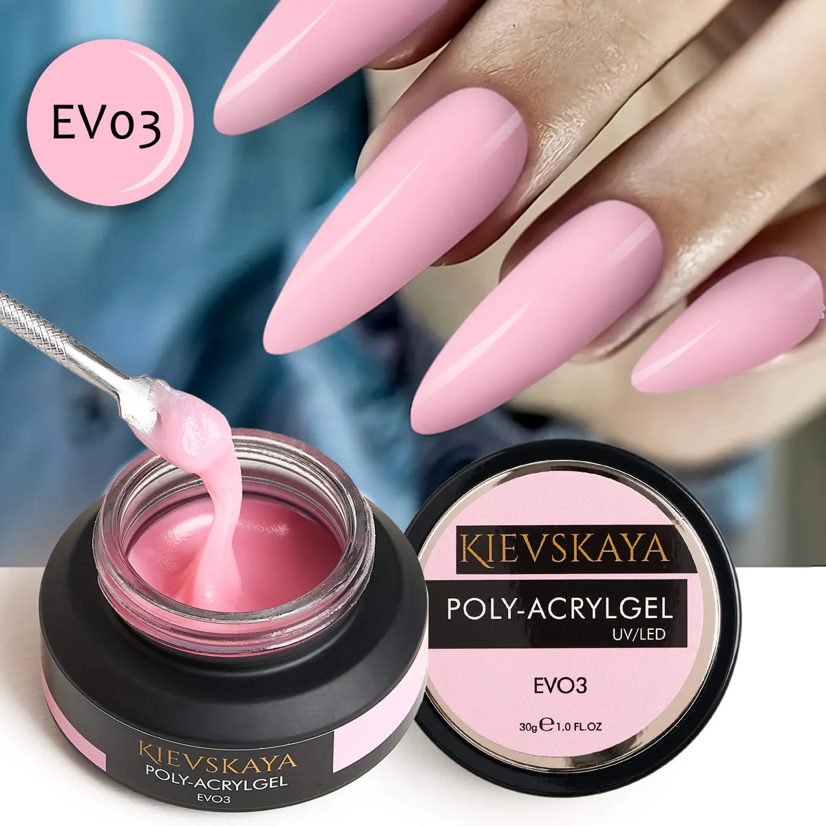 Poly-Acrylgel Kievskaya 30gr-EVO03 - EVO-03