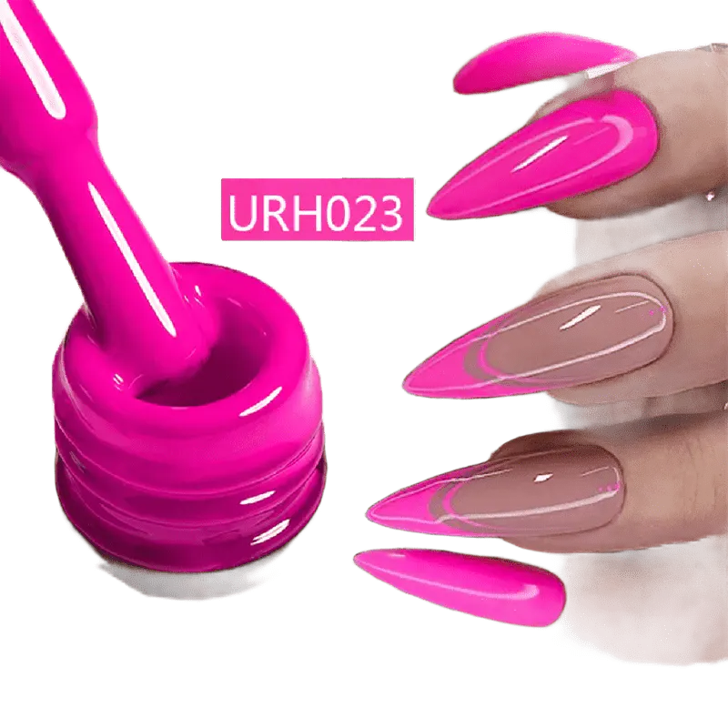 Neon Rubber Base Everin 15ml 07 - Bază Rubber Roz Fuchsia Neon