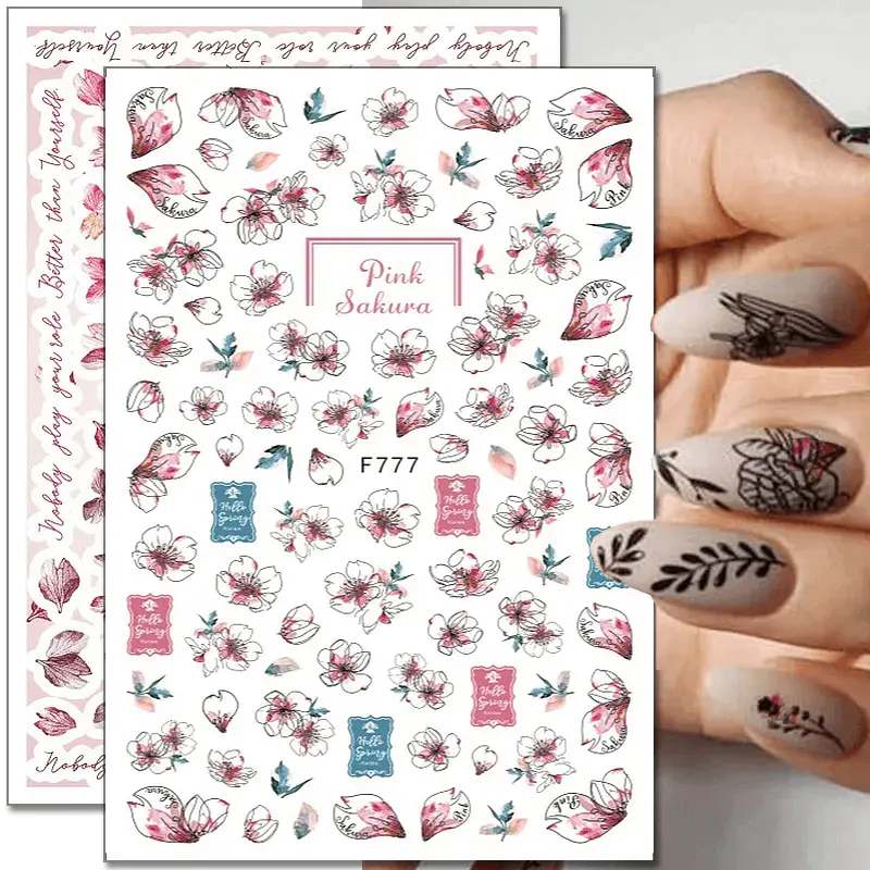Sticker decor unghii F777 - F779 - EVERIN