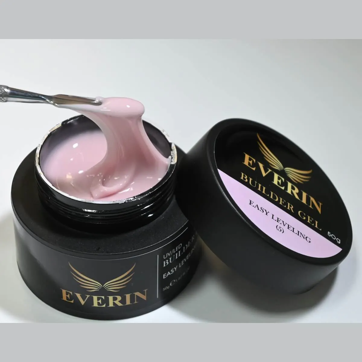 Gel Construcție Everin Autonivelant 50g – Easy Leveling 05 (Cover Light Pink)
