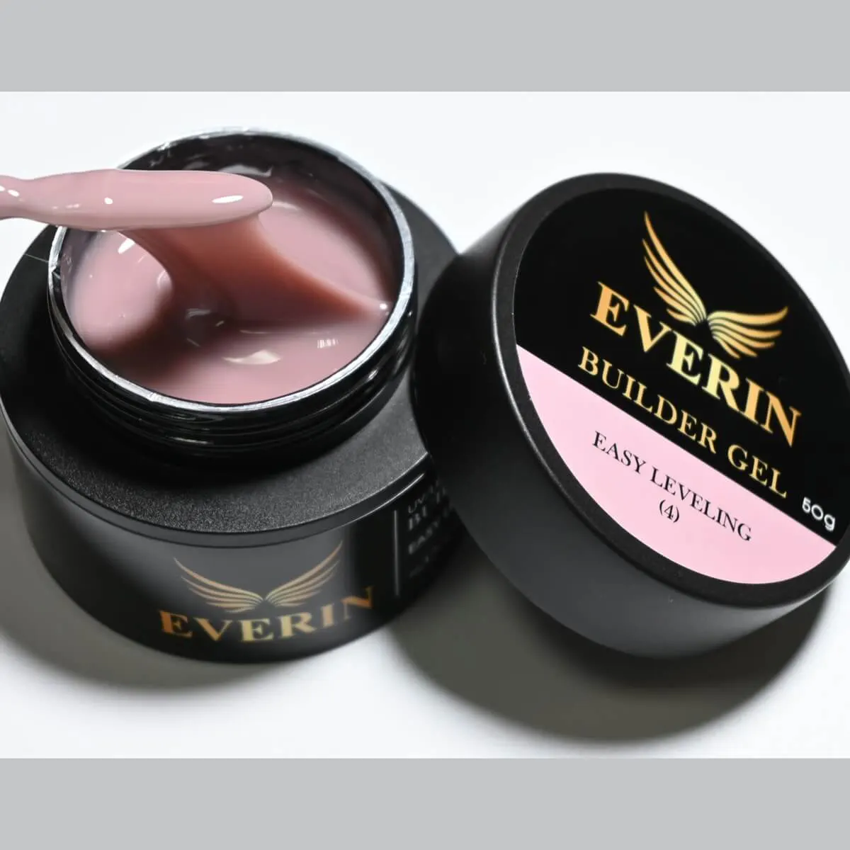 Everin Builder Gel Easy Leveling 04 – Gel Construcție Autonivelant Cover Pink 50g