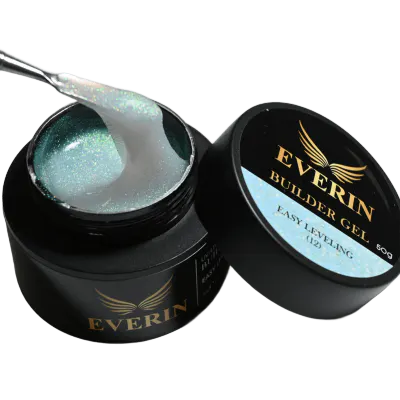 Gel Construcție Everin Autonivelant 15g – Easy Leveling 12 (Crystal Galaxy Shimmer)