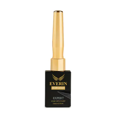 Finish Unghii Profesional Fără Degresare pentru Manichiură Perfectă - Expert Top Coat Everin 15ml
