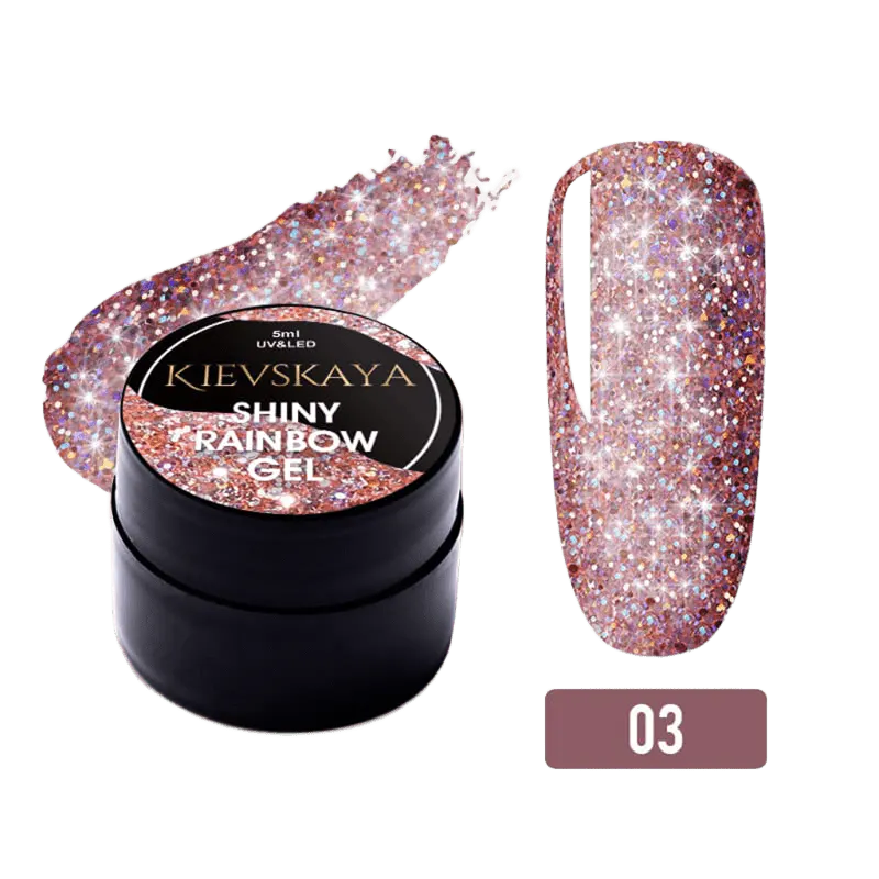 Shiny Rainbow Color gel KIEVSKAYA - 03 - Everin