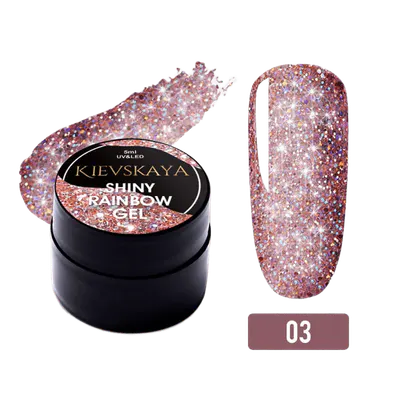 Shiny Rainbow Color gel KIEVSKAYA - 03 - Everin