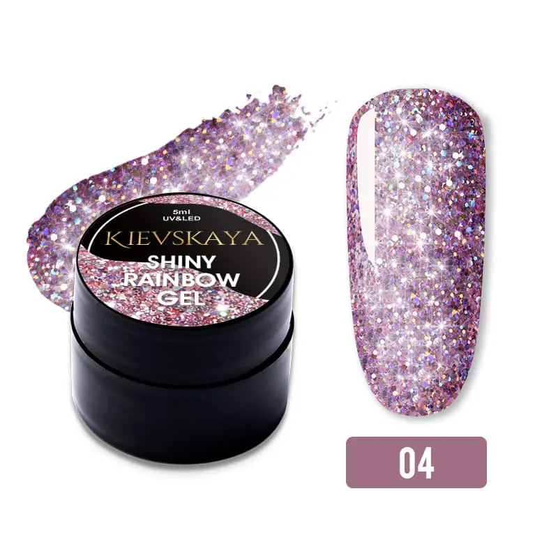 Shiny Rainbow Color gel KIEVSKAYA - 04 - Everin