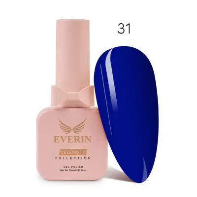 Ojă Semipermanentă Albastru Marin Everin Celebrity 31 15ml