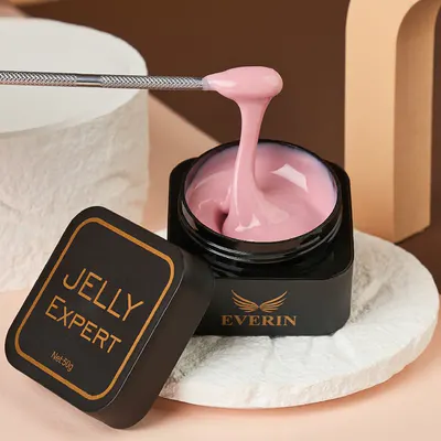 Everin Jelly Expert 50g 09 – Gel Jelly Cover Roz Delicat pentru Unghii Feminine