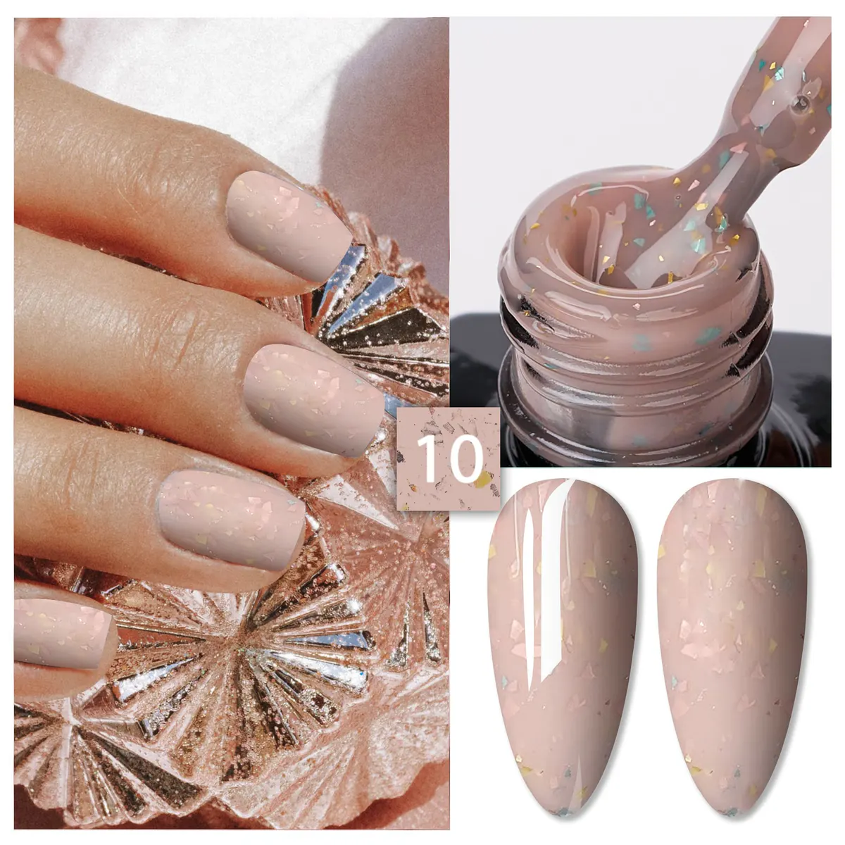 Rubber Cover Base Everin 15ml - GOLDEN TIME 10 - GT-10