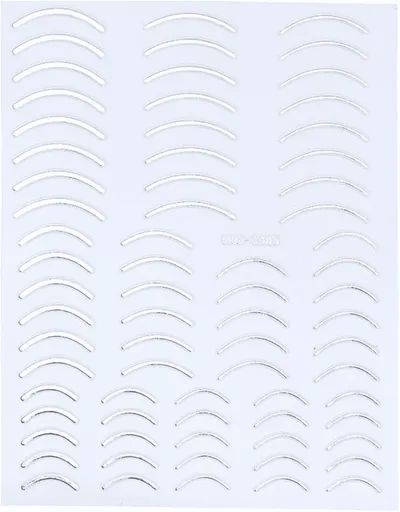 Sticker decor unghii G005 Silver - Everin