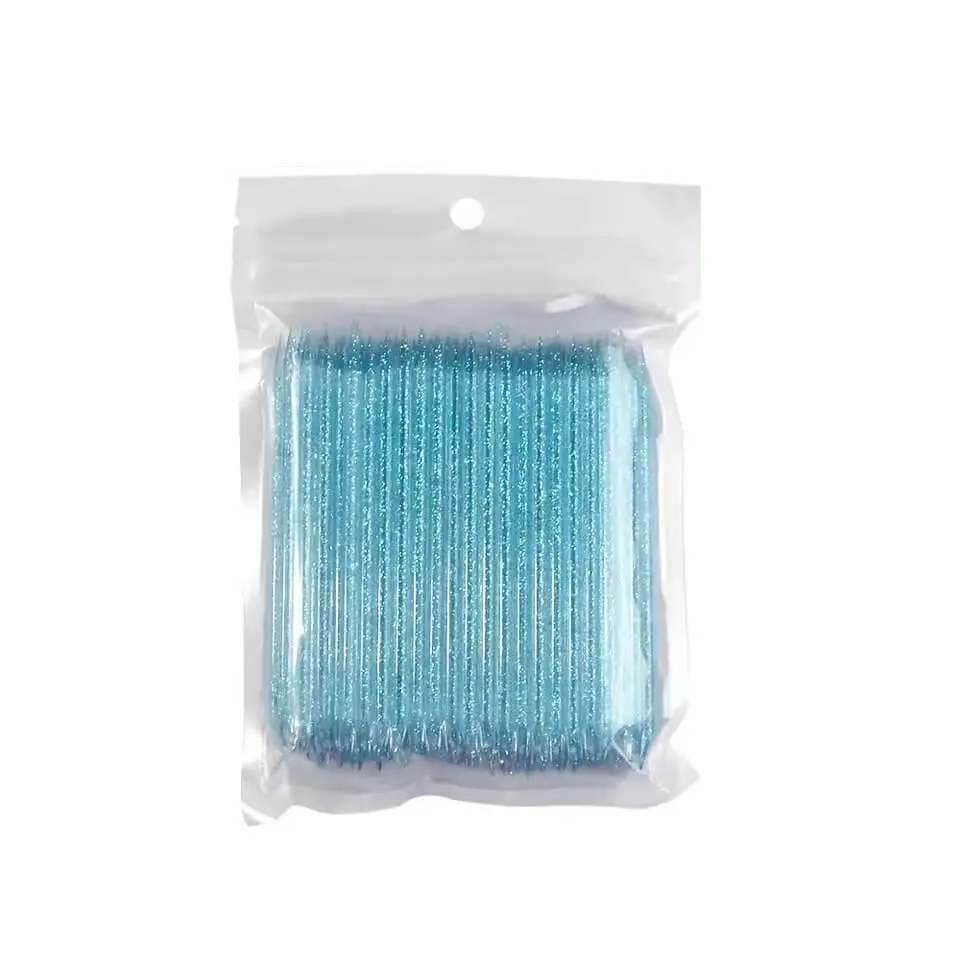 Bețișoare Pentru Împins Cuticula Din PVC Set 100 Bucăți - Albastru - Everin