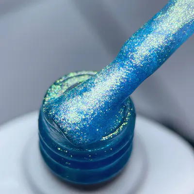 Ojă Semipermanentă Everin Mermaid 01 7ml - Turcoaz Iridescent