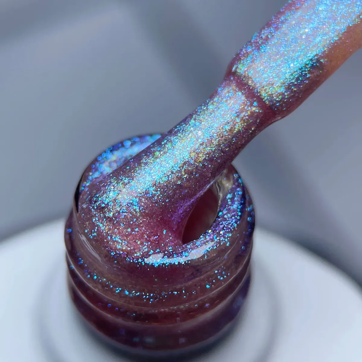 Ojă Semipermanentă Everin Mermaid 05 7ml - Roz Violet Iridescent