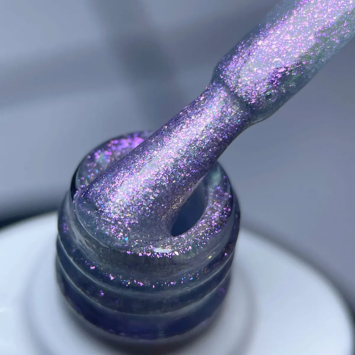 Ojă Semipermanentă Everin Mermaid 11 7ml - Gri Lila Iridescent